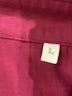Unbranded Color Block Burgundy 3/4 Sleeve Button-Down Shirt Size L - photo 7
