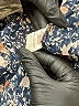 Mystree 100% Polyester Gray Blue Long Sleeve Blouse Size L - photo 8