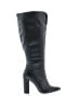 Just Fab Black Boots Size EU 36 1/2 - photo 1