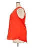 Pale Sky 100% Rayon Orange Sleeveless Blouse Size 2X - photo 5