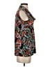 IMAN Black Teal Sleeveless Blouse Size XS - photo 4