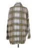 REPEAT Silver Edition Plaid Gray Wool Coat Size S - photo 2