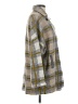 REPEAT Silver Edition Plaid Gray Wool Coat Size S - photo 4