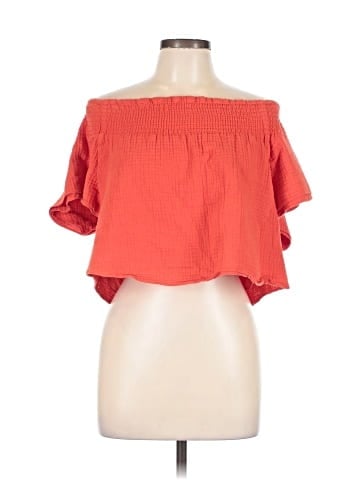 Apiece Apart Short Sleeve Blouse (view 1)