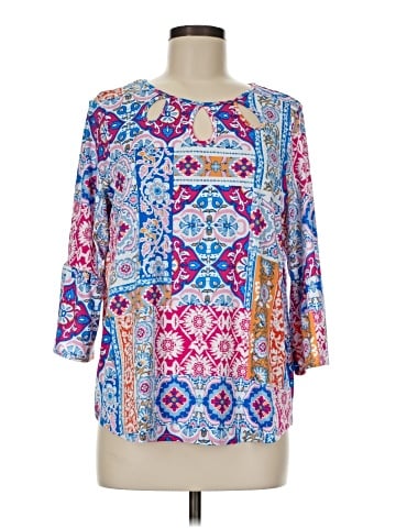 Ruby Rd. 3/4 Sleeve Blouse (view 1)