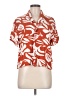 Forever 21 Tropical Orange Short Sleeve Blouse Size M - photo 1