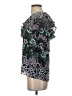 Parker 100% Polyester Black Teal Sleeveless Blouse Size XS - photo 5