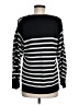 FUZZI Stripes Black Pullover Sweater Size M - photo 2