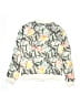 Art Class 100% Polyester Tropical Floral White Track Jacket Size 14 - photo 2