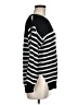 FUZZI Stripes Black Pullover Sweater Size M - photo 4