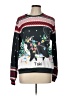 Unbranded Print Black Blue Pullover Sweater Size L (estimated) - photo 1