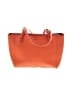 Tory Burch Solid Orange Leather Tote One size - photo 1