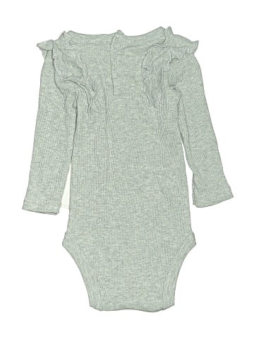 Baby Kiss Long Sleeve Onesie (view 2)