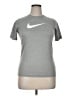 Nike 100% Polyester Silver Active T-Shirt Size XL - photo 1