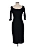 The Vanity Room Solid Black Cocktail Dress Size M - photo 2