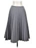 Pandora 100% Polyester Solid Gray Casual Skirt Size S - photo 1