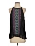 Daniel Rainn 100% Polyester Black Sleeveless Blouse Size S - photo 1