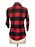 Ci Sono Plaid Red 3/4 Sleeve Blouse Size L - photo 2