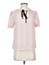 Monteau Pink Short Sleeve Blouse Size M - photo 1