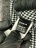 Shein 100% Polyester Houndstooth Gray Casual Skirt Size 6 - photo 4