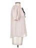 Monteau Pink Short Sleeve Blouse Size M - photo 4