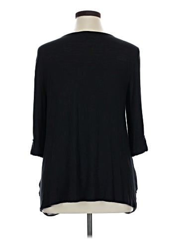 Bobeau 3/4 Sleeve Blouse (view 2)