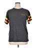 Fresh Laundry Color Block Gray Short Sleeve T-Shirt Size XL - photo 1