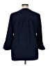 Kim Rogers 100% Polyester Blue 3/4 Sleeve Blouse Size XL - photo 2