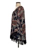 Honeyme Paisley Blue Long Sleeve Blouse Size S - photo 5