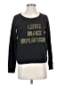 Jennifer Moore Graphic Black Sweatshirt Size S - photo 1