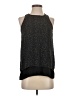 dalia 100% Polyester Black Sleeveless Blouse Size XS - photo 1
