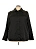 ELOQUII Black 3/4 Sleeve Blouse Size 24 - photo 1