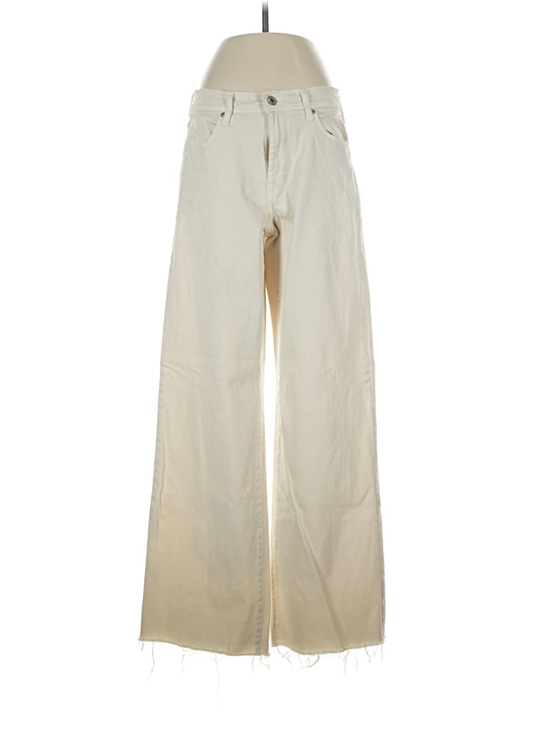 Pre-owned Kensie Jeans In Ivory