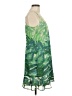 CAbi 100% Polyester Tropical Green Cocktail Dress Size M - photo 4