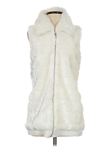White House Black Market Faux Fur Vest (view 1)
