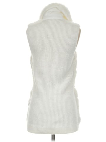 White House Black Market Faux Fur Vest (view 2)