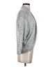 Sparkle & Fade 100% Polyester Silver Cardigan Size XS - photo 4