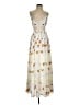 Forever 21 100% Polyester Hearts Ivory White Cocktail Dress Size S - photo 1