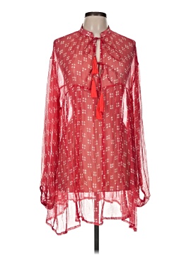 Cloe Cassandro Long Sleeve Silk Top