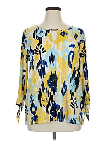 Ellen Tracy 3/4 Sleeve Blouse (view 1)