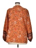Unbranded Orange Long Sleeve Blouse Size 0X (estimated) - photo 2
