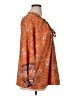 Unbranded Orange Long Sleeve Blouse Size 0X (estimated) - photo 4
