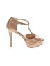 Jessica Simpson Tan Heels Size 8 1/2 - photo 1