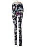 L.A. Soul Print Black Yoga Pants Size S - photo 1