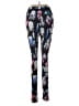 L.A. Soul Print Black Yoga Pants Size S - photo 2
