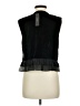 Allegra K 100% Polyester Black Sleeveless Blouse Size M - photo 2