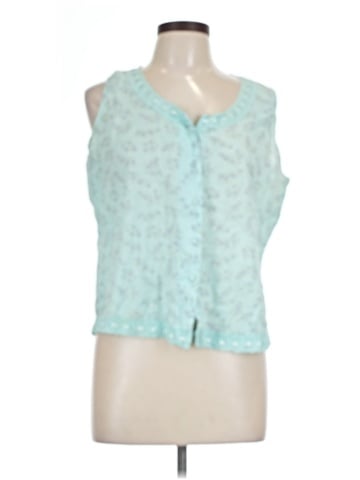 Just My Size Sleeveless Blouse (view 1)