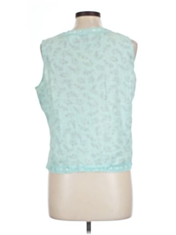 Just My Size Sleeveless Blouse (view 2)