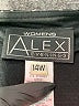Alex Evenings Black Coat Size 14 - photo 6