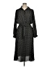 Max Studio 100% Polyester Polka Dots Black Casual Dress Size XL - photo 1